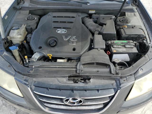 5NPET46F39H455327 - 2009 HYUNDAI SONATA GLS GRAY photo 11