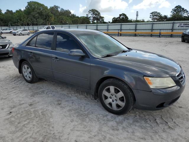 5NPET46F39H455327 - 2009 HYUNDAI SONATA GLS GRAY photo 4