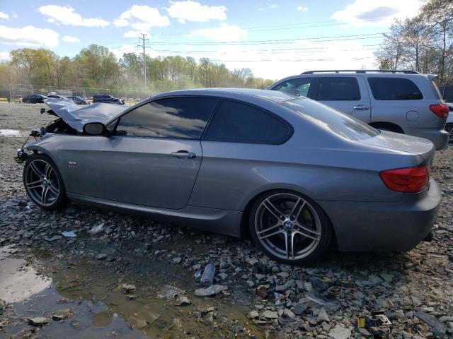 WBAKG1C53CE839551 - 2012 BMW 335 I SULEV GRAY photo 2