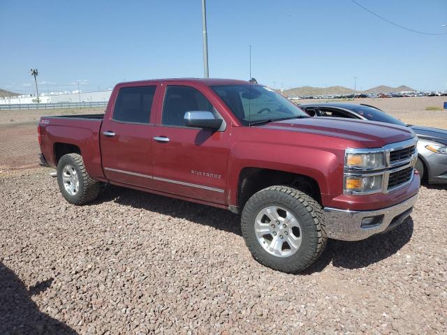 3GCUKSEC4EG567082 - 2014 CHEVROLET SILVERADO K1500 LTZ RED photo 4