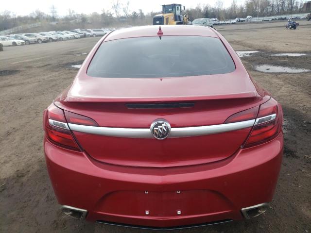2G4GT5GX5E9248856 - 2014 BUICK REGAL GS RED photo 6