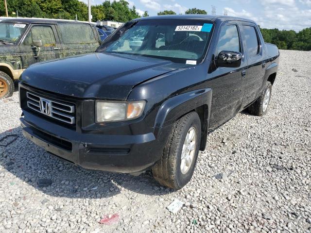 2HJYK16407H524439 - 2007 HONDA RIDGELINE RTS BLACK photo 2