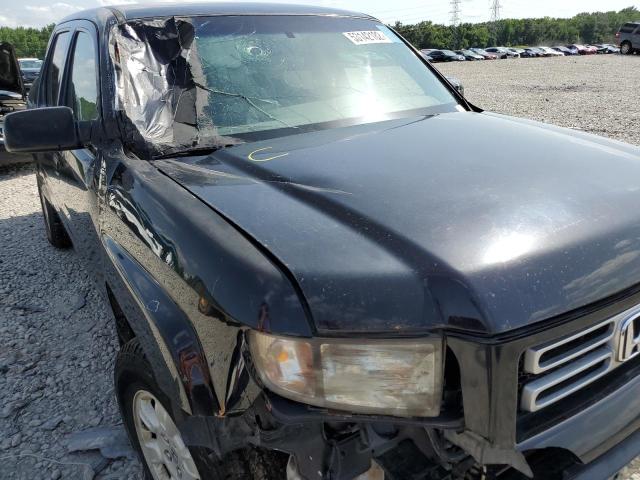 2HJYK16407H524439 - 2007 HONDA RIDGELINE RTS BLACK photo 9