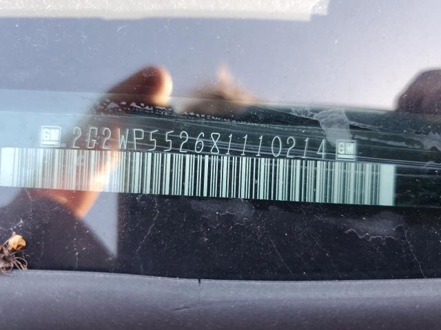 2G2WP552681110214 - 2008 PONTIAC GRAND PRIX 灰色 照片 12