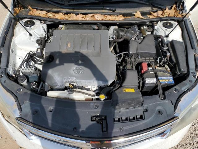 4T1BK1EB6EU080418 - 2014 TOYOTA AVALON BASE WHITE photo 11