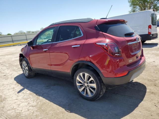 KL4CJESB4KB791060 - 2019 BUICK ENCORE PREFERRED RED photo 2