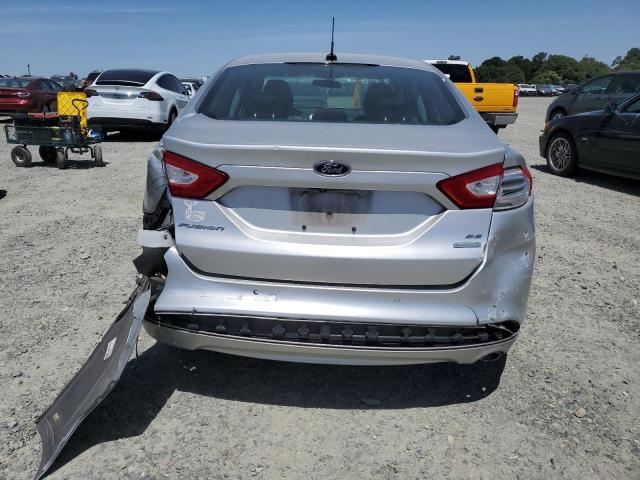 3FA6P0HD7GR187654 - 2016 FORD FUSION SE SILVER photo 6