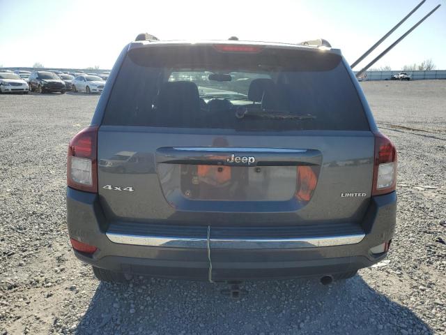 1C4NJDCB5ED920083 - 2014 JEEP COMPASS LIMITED GRAY photo 6