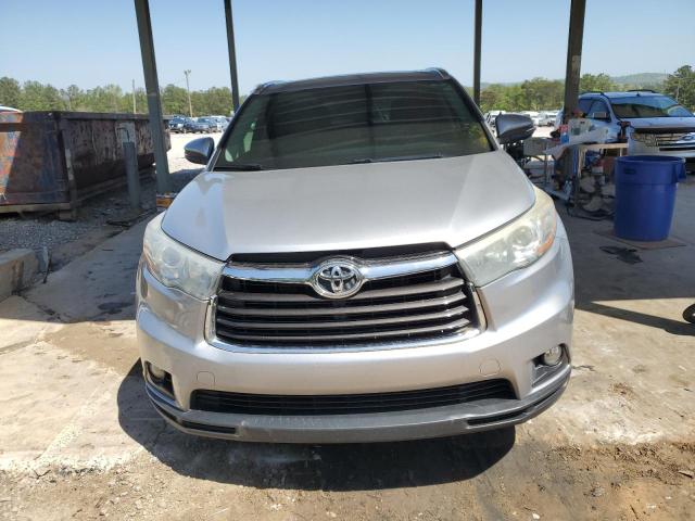 5TDKKRFH6GS131302 - 2016 TOYOTA HIGHLANDER XLE GRAY photo 5