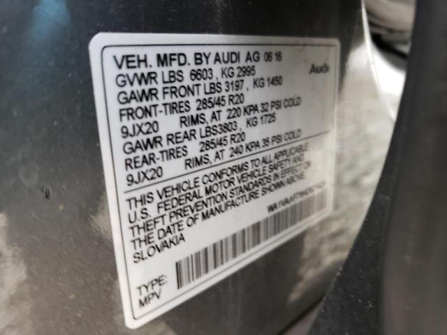 WA1VAAF79HD021621 - 2017 AUDI Q7 PRESTIGE 石墨色 照片 13