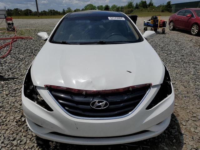 5NPEC4ACXDH666871 - 2013 HYUNDAI SONATA SE WHITE photo 5