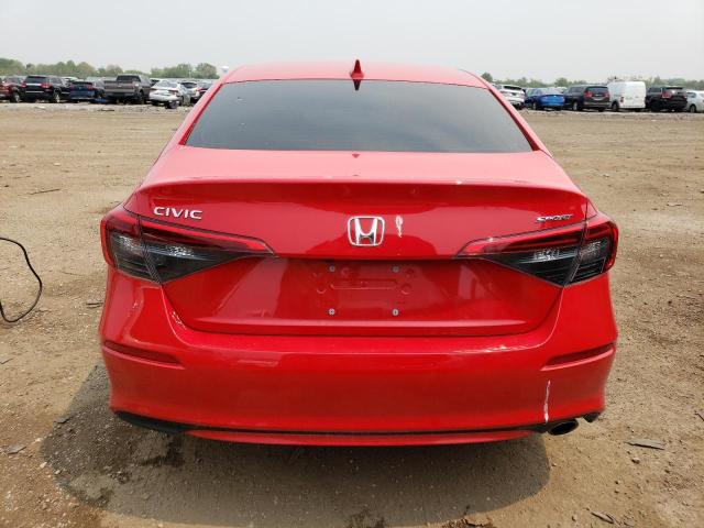 2HGFE2F50NH525722 - 2022 HONDA CIVIC SPORT 红色 照片 6