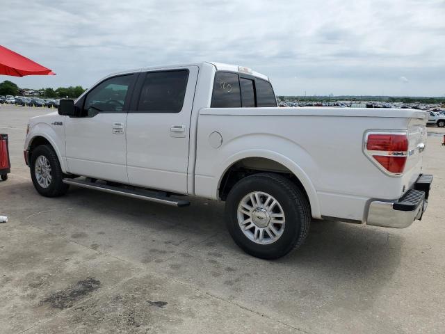 1FTFW1CV2AFD27097 - 2010 FORD F150 SUPERCREW WHITE photo 2