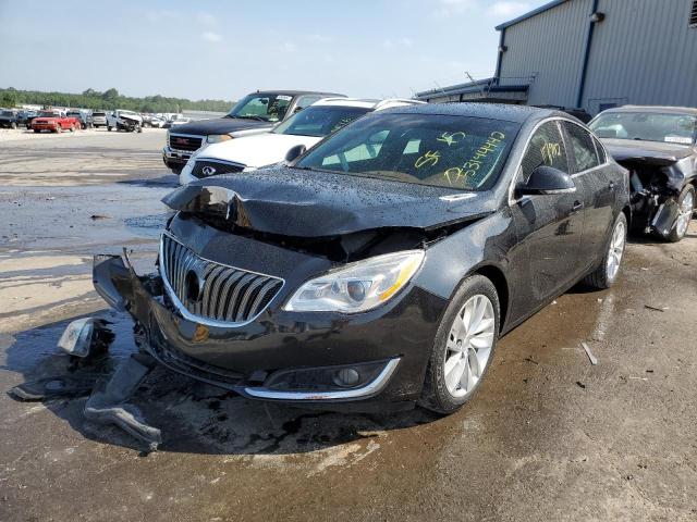 2G4GN5EXXF9138125 - 2015 BUICK REGAL PREMIUM BLACK photo 2