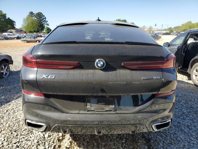 5UXCY4C00L9C18384 - 2020 BMW X6 SDRIVE 40I BLACK photo 6