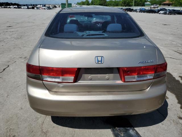 JHMCM56393C059419 - 2003 HONDA ACCORD LX TAN photo 6