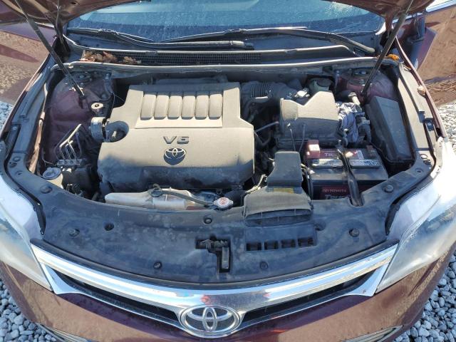 4T1BK1EB5EU135005 - 2014 TOYOTA AVALON BASE BURGUNDY photo 11