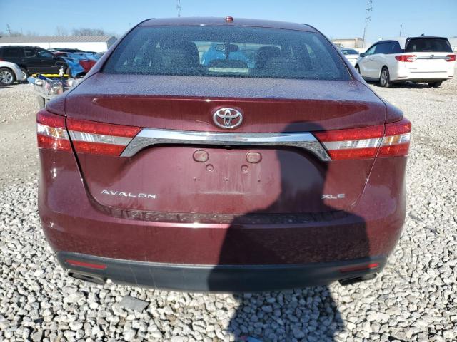 4T1BK1EB5EU135005 - 2014 TOYOTA AVALON BASE BURGUNDY photo 6
