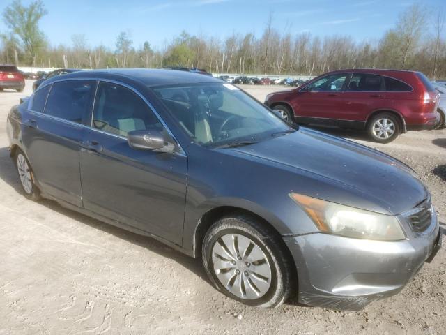 1HGCP26398A018395 - 2008 HONDA ACCORD LX GRAY photo 4