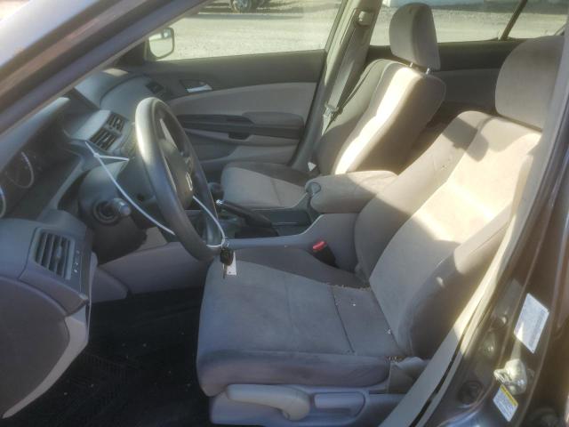 1HGCP26398A018395 - 2008 HONDA ACCORD LX GRAY photo 7