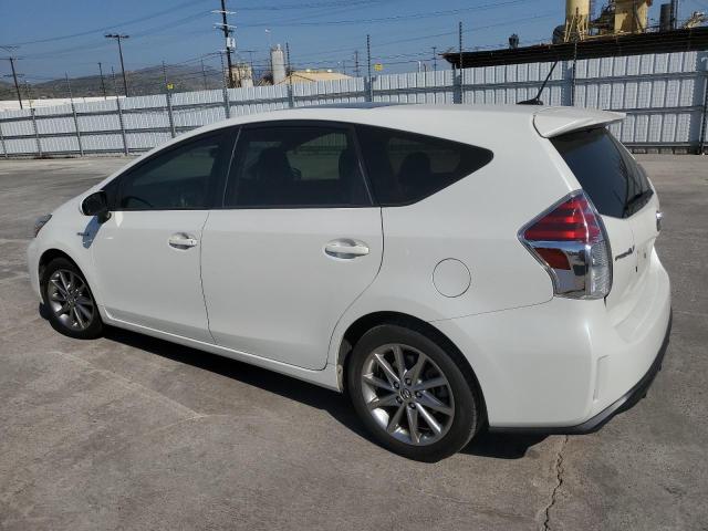 JTDZN3EUXGJ045747 - 2016 TOYOTA PRIUS V WHITE photo 2