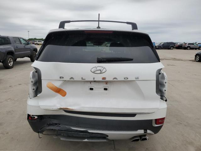 KM8R34HE3MU233905 - 2021 HYUNDAI PALISADE SEL WHITE photo 6