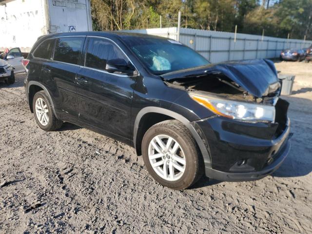 5TDBKRFH8GS244376 - 2016 TOYOTA HIGHLANDER LE BLACK photo 4