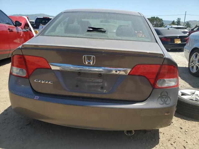 2HGFA1F65BH519618 - 2011 HONDA CIVIC LX-S فحمي صورة 6