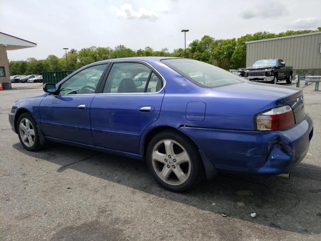 19UUA56862A052224 - 2002 ACURA 3.2TL TYPE-S BLUE photo 2