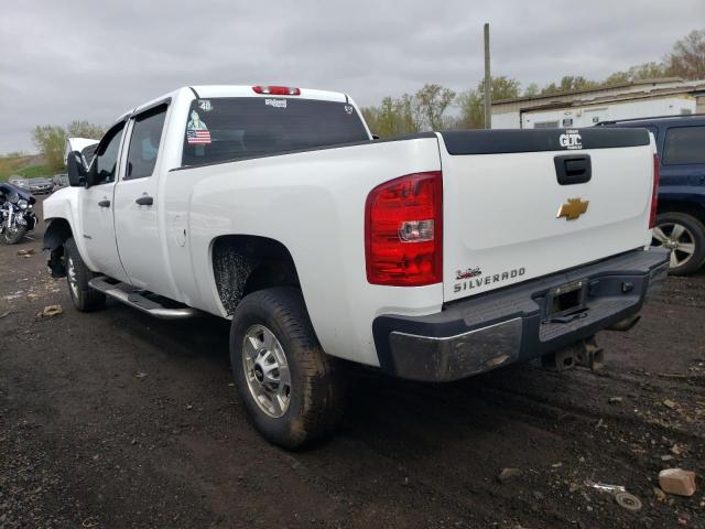 1GC1KVCG3EF142271 - 2014 CHEVROLET SILVERADO K2500 HEAVY DUTY WHITE photo 2