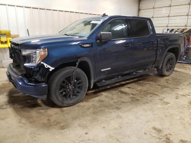 3GTU9CET3MG459665 - 2021 GMC SIERRA K1500 ELEVATION BLUE photo 1