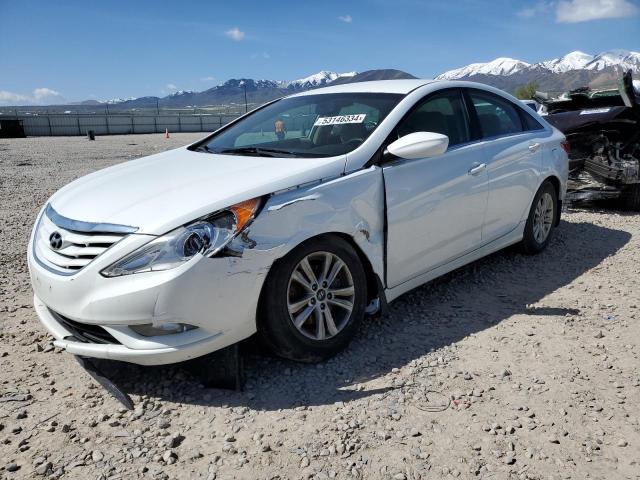 5NPEB4AC8DH678147 - 2013 HYUNDAI SONATA GLS WHITE photo 1