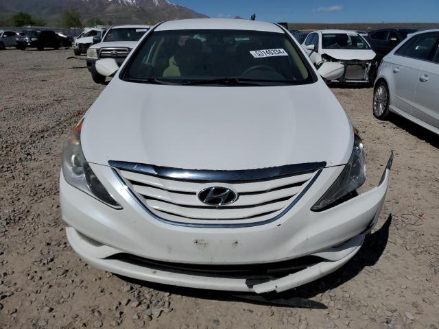 5NPEB4AC8DH678147 - 2013 HYUNDAI SONATA GLS WHITE photo 5