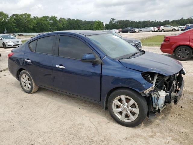 3N1CN7AP8CL889899 - 2012 NISSAN VERSA S BLUE photo 4