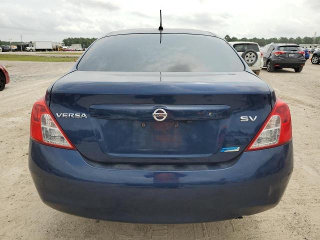 3N1CN7AP8CL889899 - 2012 NISSAN VERSA S BLUE photo 6