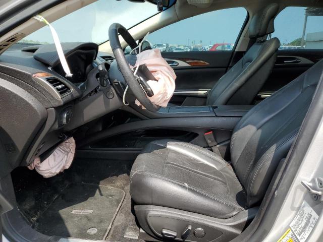 3LN6L2GK1DR829049 - 2013 LINCOLN MKZ SILVER photo 7