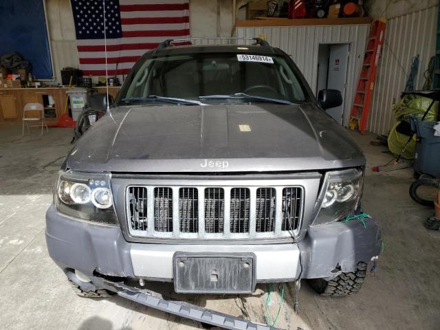 1J4GW48S54C213180 - 2004 JEEP GRAND CHER LAREDO GRAY photo 5