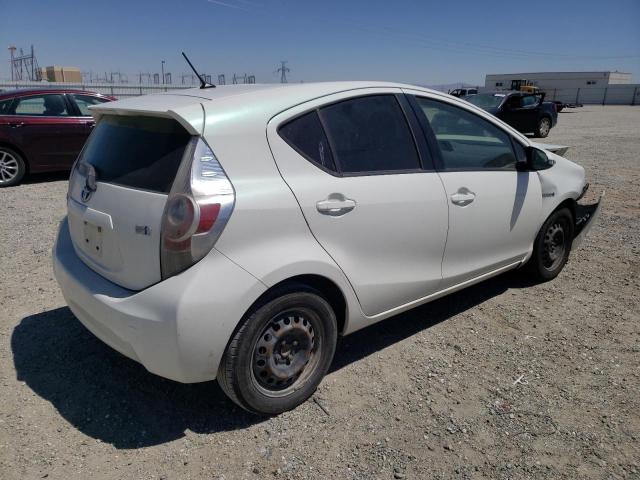 JTDKDTB35E1064171 - 2014 TOYOTA PRIUS C WHITE photo 3