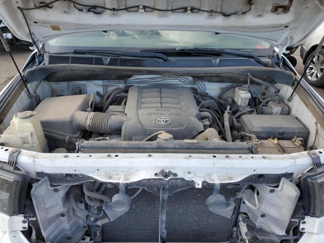 5TFDY5F19CX241770 - 2012 TOYOTA TUNDRA CREWMAX SR5 WHITE photo 11