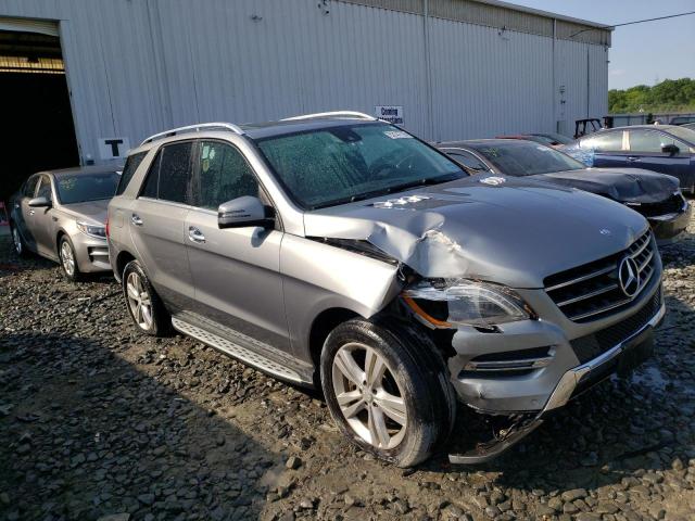 4JGDA5HBXDA199006 - 2013 MERCEDES-BENZ ML 350 4MATIC SILVER photo 4