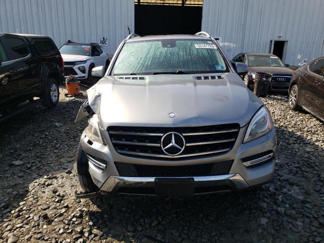 4JGDA5HBXDA199006 - 2013 MERCEDES-BENZ ML 350 4MATIC SILVER photo 5