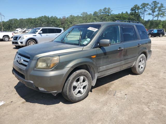 5FNYF28656B029753 - 2006 HONDA PILOT EX GRAY photo 1