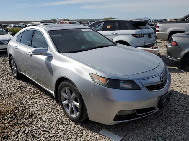 19UUA8F21CA018450 - 2012 ACURA TL SILVER photo 4