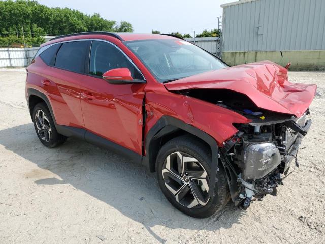 5NMJFCAE4PH220248 - 2023 HYUNDAI TUCSON SEL RED photo 4