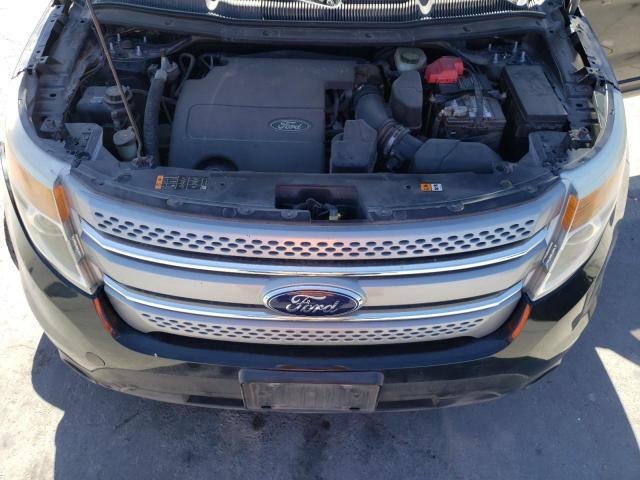 1FM5K8B85EGC23338 - 2014 FORD EXPLORER BLACK photo 12