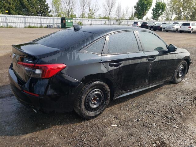 2HGFE2F50NH119326 - 2022 HONDA CIVIC SPORT 黑色 照片 3