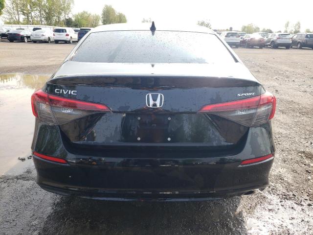 2HGFE2F50NH119326 - 2022 HONDA CIVIC SPORT 黑色 照片 6