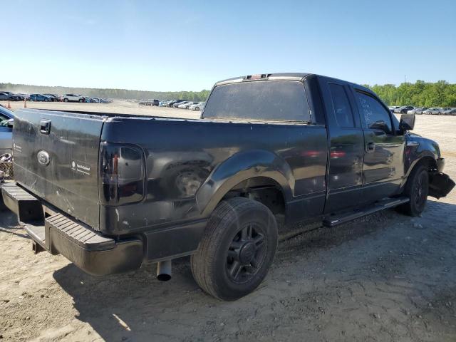 1FTRX12W95FA38065 - 2005 FORD F150 BLACK photo 3