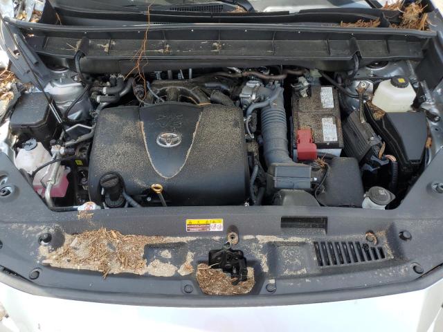 5TDGZRAH2NS549054 - 2022 TOYOTA HIGHLANDER XLE SILVER photo 12
