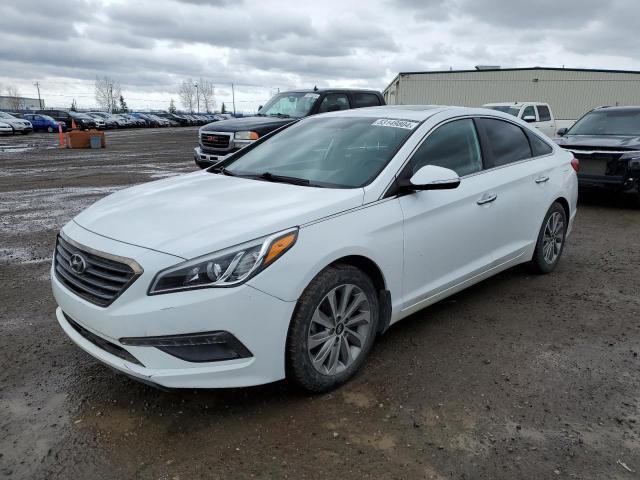 5NPE24AF6GH416318 - 2016 HYUNDAI SONATA SE WHITE photo 1